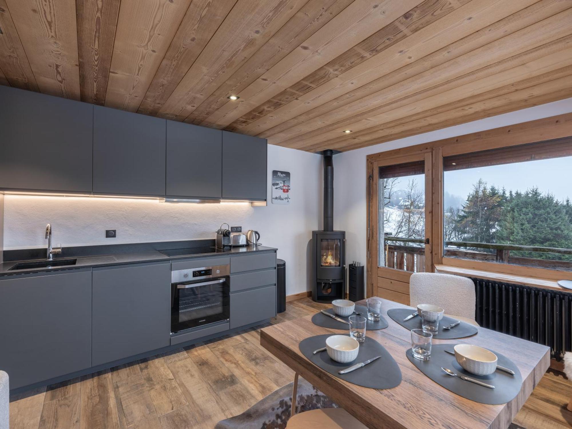 Chalet " Jeane " Proche Centre Megève Εξωτερικό φωτογραφία