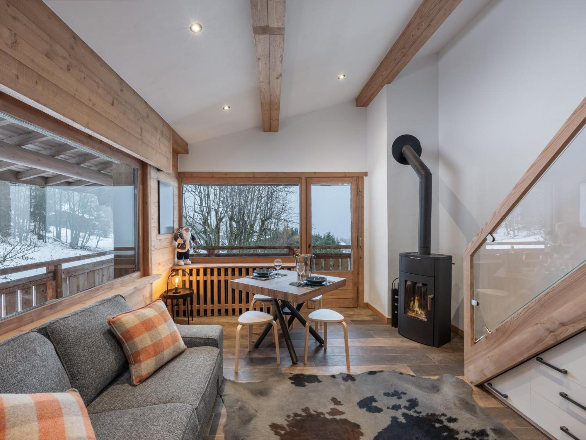 Chalet " Jeane " Proche Centre Megève Εξωτερικό φωτογραφία